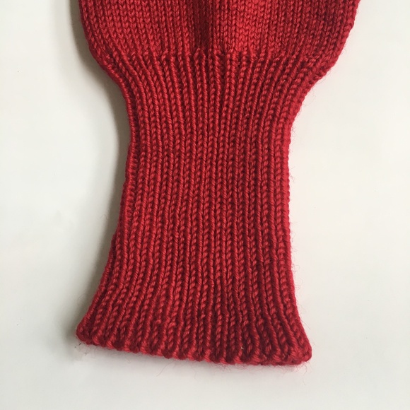 Handmade Sweater Pants jogger style Size M Knit has a little stretch High Waist - Picture 7 of 7